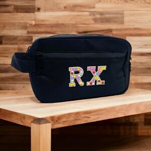 NWT Wool + Pepper Co. RX Medication Waterproof Toiletry Bag